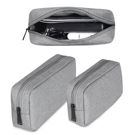 Travel Cable Organizer Pouch for Electronics and Small Essentials – Single-Layer Oxford Storage Bag in 2 Sizes and 2 Colors