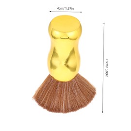 Beavorty Soft Barber Hair Cleaning Tool for Salon Home Use Hair Removal Gentle Bristles for Grooming Haircutting