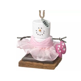 Twisted Anchor Trading Company Ballerina Ornaments - Cute Smores Ballerina Ornament, Dance Gifts or Ballerina