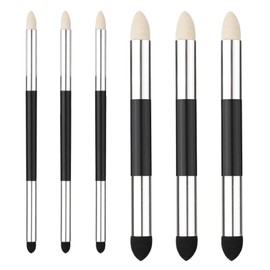 6PCS Artist Blending Sponge Pen, Blending Stumps and Double-Headed Pastel Blending Pencil with 2 Sizes, Sponge Pencil Sketch Pen,Brush Rubbing Sponge for School Students Beginners Artists