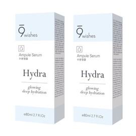 Nine Wishes Hydra Ampoule 80ml x 2 Soothing Care / 나인위시스 하이드라 앰플 80ml x 2 진정케어