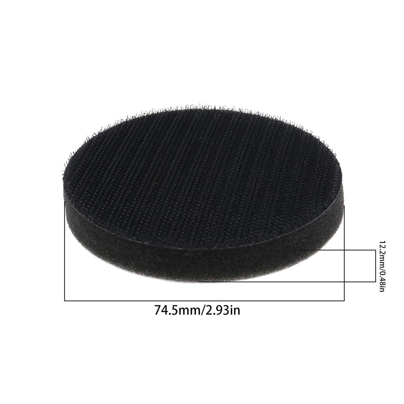 ECSiNG 2 x 3" Sanding Pad Soft Sanding Disc Buffer