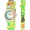 Ravel Children's 3D Tiger Time Teacher Jungle Watch