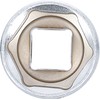 BGS 2924" Pro Torque Socket, Silver, 1/2" 24 mm