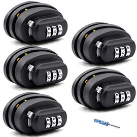 Trigger Lock 3 Digit Set Your Own Combination Gun Lock 5PCS