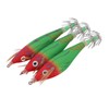 14Pcs Luminous Squid Hook Lure 8cm Artificial Shrimp Shape Fishing