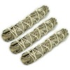 White Sage Bundle, Slim Type, 3 Piece Purifying Incense, Smudging