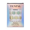 TENPAL Handmade Press on Nails Short Square Spring Summer Olive