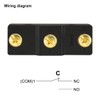 Baomain Micro Switch Momentary Long Hinge Lever LZ-15GW24-B AC 250V