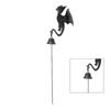 Wind Chime Gothic Dragon Design Retro Style Home Decoration Iron