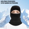 Pukavt 2 Pack Ski Balaclava Face Mask for Kids Age