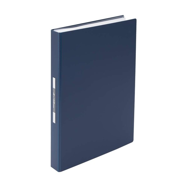 Lihit Lab File Clear Book A4 60 Pocket ALTNA Navy