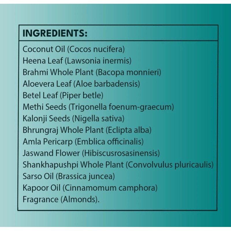 Veda Active Herbs Hair Oil - Hair Growth Oil -