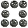 First4Spares Premium Lower Basket Wheel Clips for Bosch, Neff &
