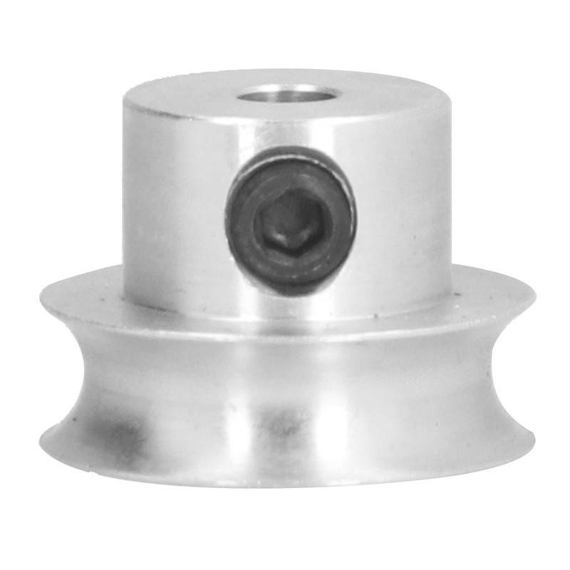 5 Pack Screw Fixed Round Pulley Durable VShaped Pulley with