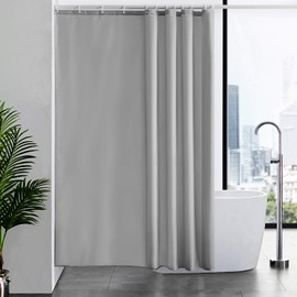 Furlinic Shower Curtain, Bathroom Curtain For The Bathtub, Textile Bath Curtain