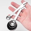 Vivi Bakie Measuring Spoons, Set of 4/8, Stainless Steel, Thick,