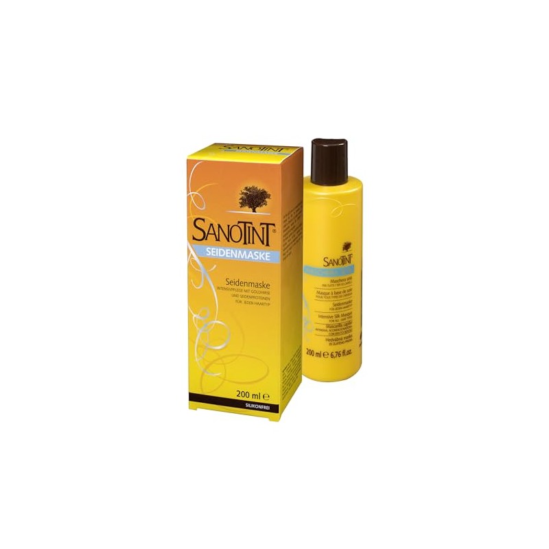 Sanotint - Silk Mask - with Gold Millet and Silk