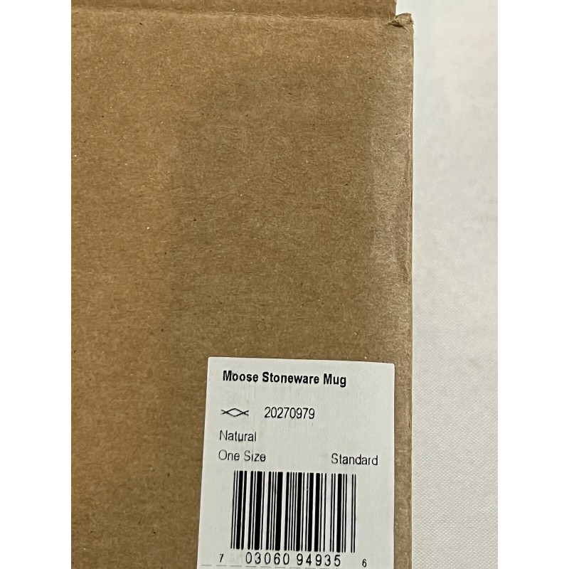 FILSON MOOSE STONEWARE MUG NATURAL NWB SOLD OUT