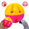 Bonka Bird Toys 2008 Huge 5" Plastic Ball Parrot Foraging