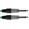 keepdrum GC004GR Jack Cable 6.35 mm Mono Guitar Cable Green