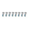 Zahara 8PCS Sliver Lower Bottom Base Cover Case Screws Replacement