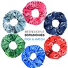 Basic Sense Paisley Scrunchies, Tie Dye Paisley Hair Scrunchy, Hair