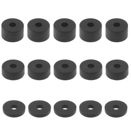 EMSea Pack of 15 M8 Rubber Spacer Kit Assorted Thickness Standoff Washer for DIY Damping Absorbing Impact 26 x 15 mm 26 x 10 mm 26 x 5 mm 5 Pieces per Size