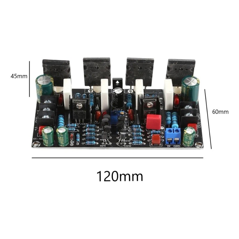 Placa De Audio De 200 W Para Estéreo Doméstico Con