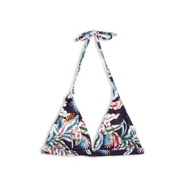 ESPRIT Women's Malibu Beach Rcs Pad.haltern Bikini, Blue, Navy 3, 32 / D