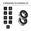 ANGEEK 6005-2RS Ball Bearings 25 mm x 47 mm x
