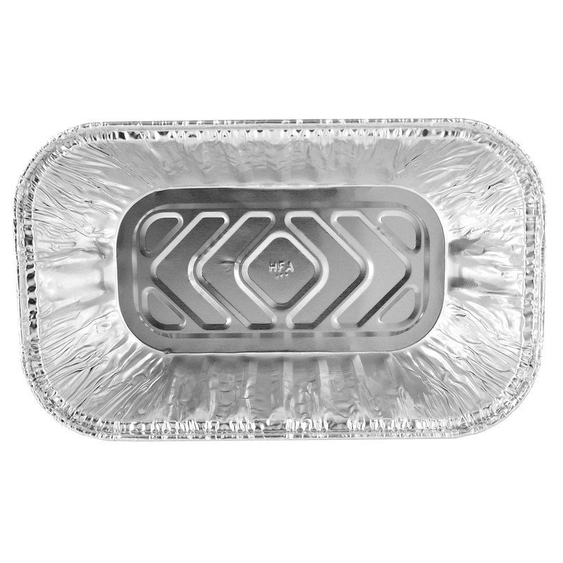 Handi-Foil 1 lb. Aluminum Foil Mini-Loaf/Bread Pan - Disposable Tins