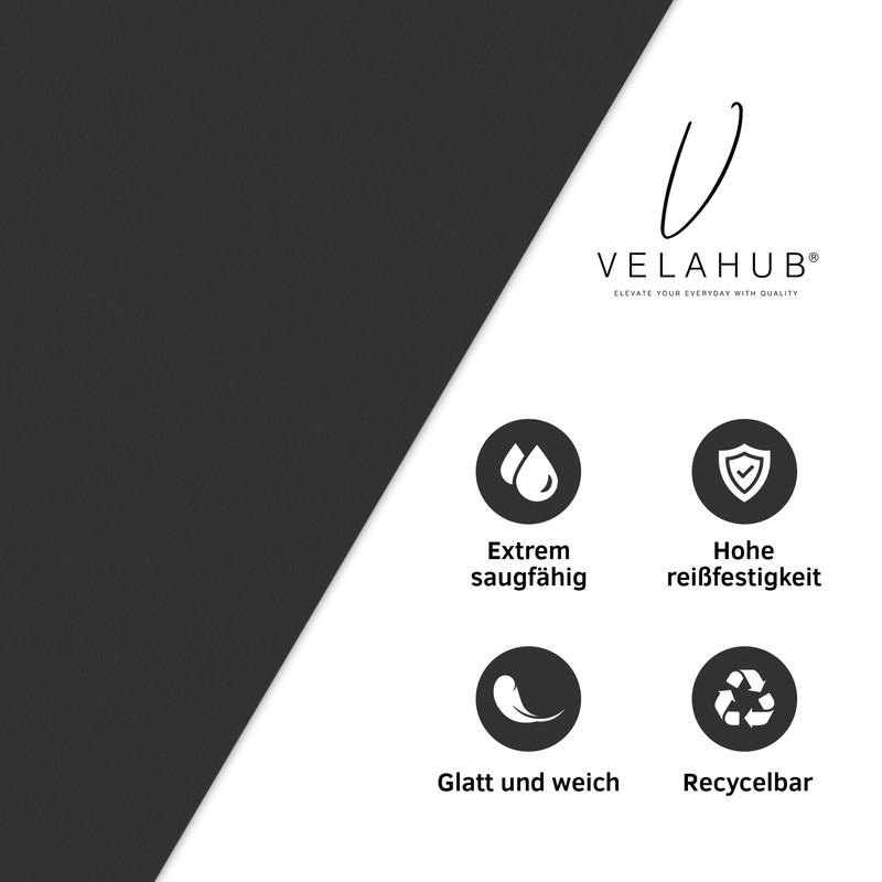 VelaHub Airlaid 50 Cutlery Napkins, High-Quality Disposable Napkins, 32 x