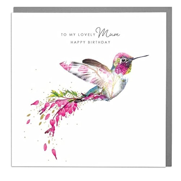 Lola Design - Birthday Cards for Mothers - Hummingbird Design,