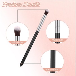 Sliverdew 10 Cepillos Limpiadores Para Extensiones De Pestañas, Cepillos De Baño Para Pestañas, Champú, Cepillos Limpiadores, Kit De Suministros Para Extensiones De Pestañas, Regalo Para Mujeres.