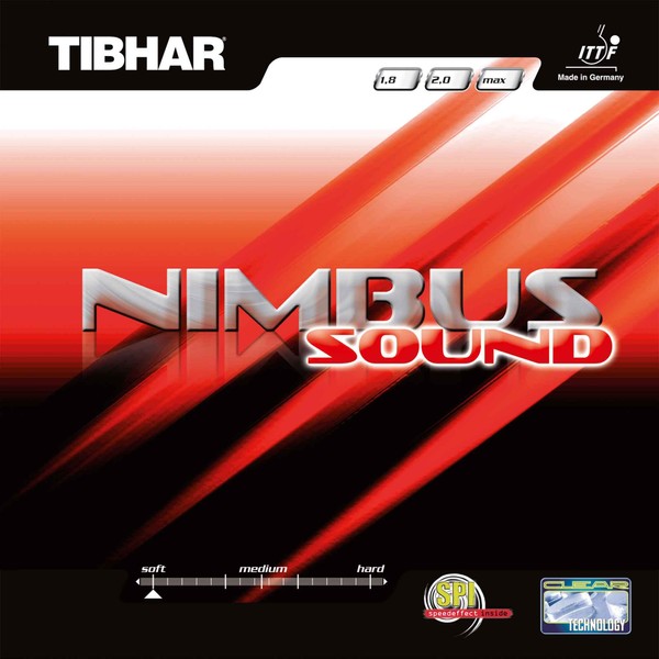 Tibhar Nimbus son Pad, options d' 2,0 mm, rouge