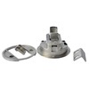 Amarine Made 2" Flush Pull Slam Latch Stainless Steel Round