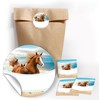 JuNa-Experten 12 Invitation Cards for 7th Children's Birthday Girl Horse