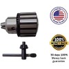 Drill Chuck Fits - Dayton 3Z918 - Replacement Drill Chuck