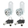 PATIKIL Cabinet Cam Lock with Key 2pcs 5/8"(16mm) Keyed Same