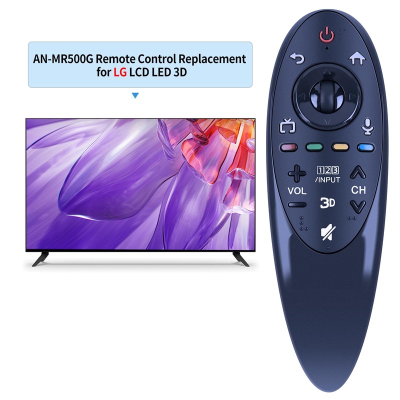 GOUYESHO AN-MR500G Replacement Remote Control for LG Smart TV Compatible