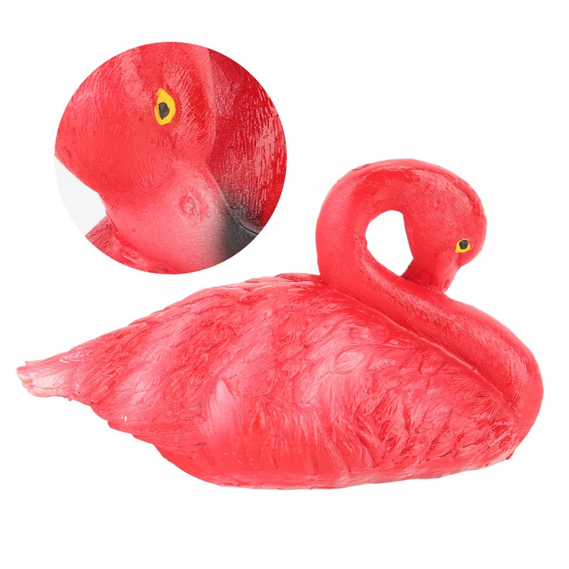 Flamingo Decorations Floating Flamingo Ornaments for Fish Pond Fish Tank
