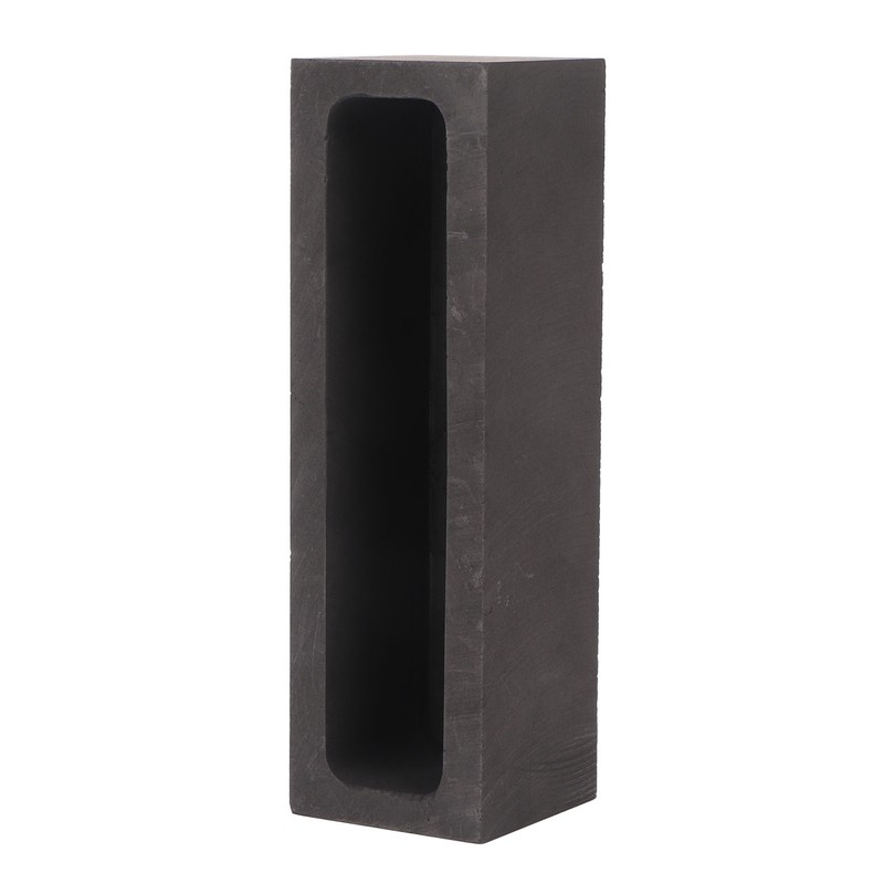 Graphite Ingot Mold Rectangular High Thermal Stability Metal Graphite Crucible