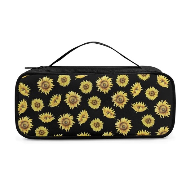 Puganiruo Sunflower Stethoscope Case Stethoscope Carrying Case for Nurse,Lightweight Stethoscope