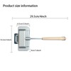 Sandwich Frying Pan, Aluminum Baking Disk Flip Frying Pan Suitable