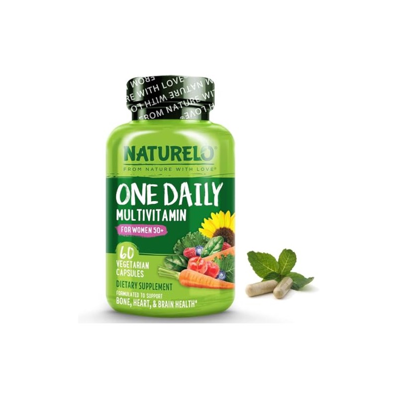 NATURELO One Daily Multivitamin for Women Over 50 | 60