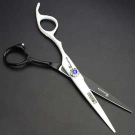 Hairdressing Scissors 6 Left-Handed Japanese High-End Barber Scissors 440C