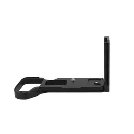 Metal Quick Release L Plate Bracket Holder Hand Grip for Fuji GFX100S GFX50S II Camera, Side Stretchable Push Pull Adjustment, Lightweight Hollow Design, Multiple Functions,