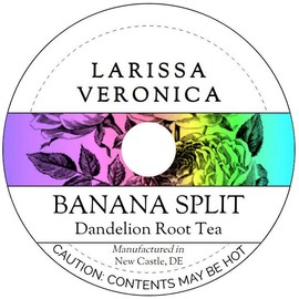 Banana Split Dandelion Root Tea (Single Serve K-Cup Pods) (12 pods, ZIN: 571267) - 2 Pack