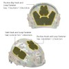 Casco táctico Mejorado con Gancho y Bucle para Casco AirFrame